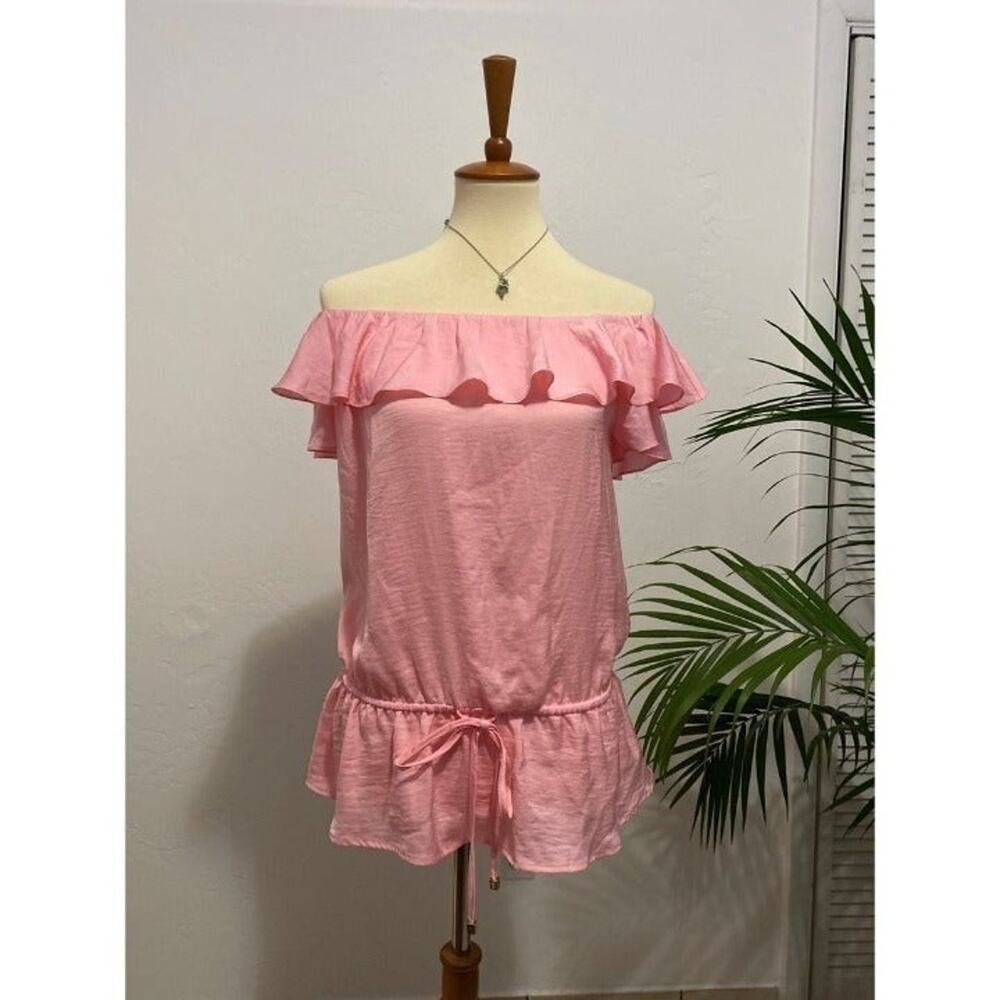 Michael Kors off the shoulder blouse